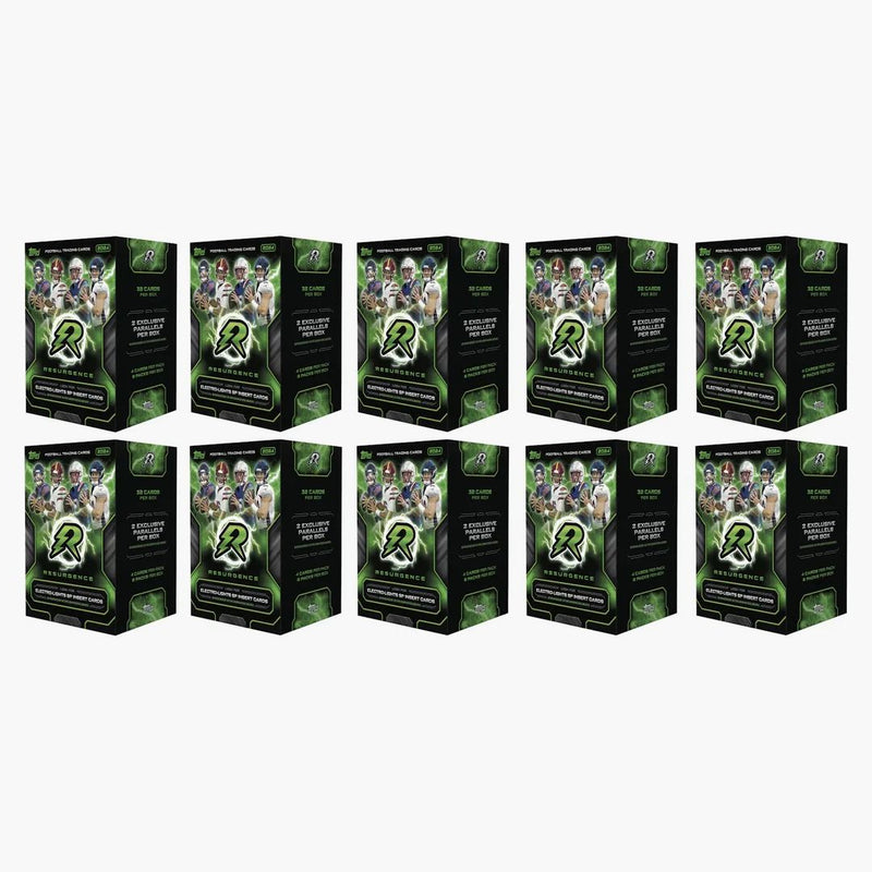 2024 Topps Resurgence Football Value Box 10x Lot