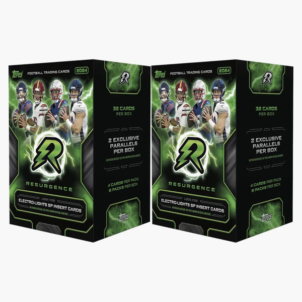 2024 Topps Resurgence Football Value Box 2x Lot