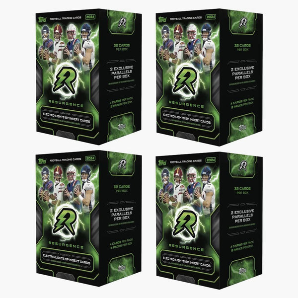 2024 Topps Resurgence Football Value Box 4x Lot