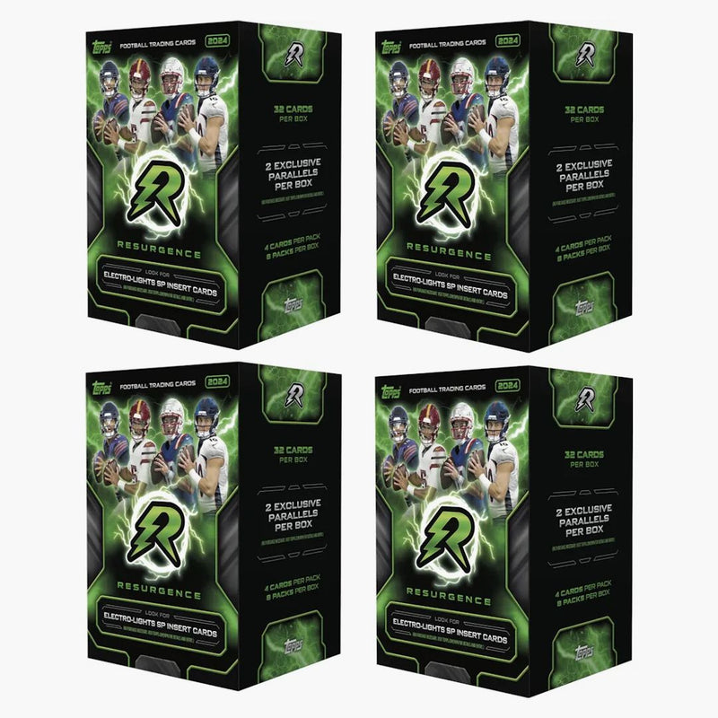 2024 Topps Resurgence Football Value Box 4x Lot
