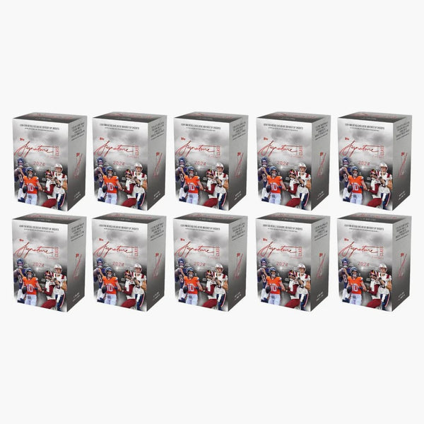 2024 Topps Signature Class Football Value Box 10x Lot
