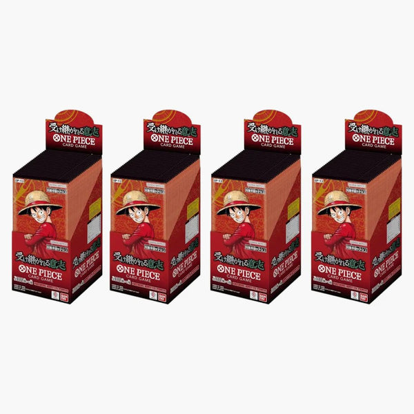 2025 Bandai One Piece Carrying On His Will Booster Pack (op-13) Japanese 4x Lot