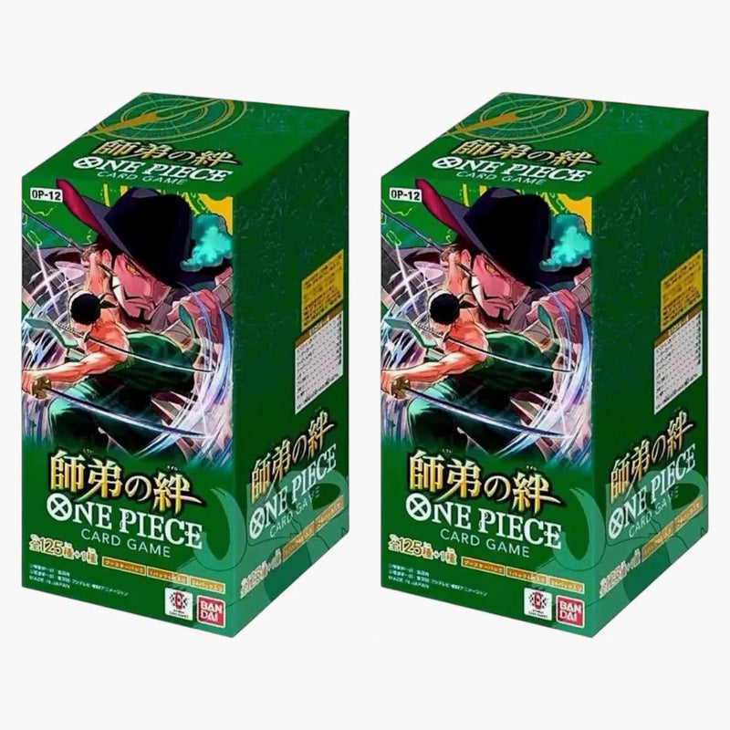 2025 Bandai One Piece Legacy Of The Master Booster Box 2x Lot (op-12) (japanese)