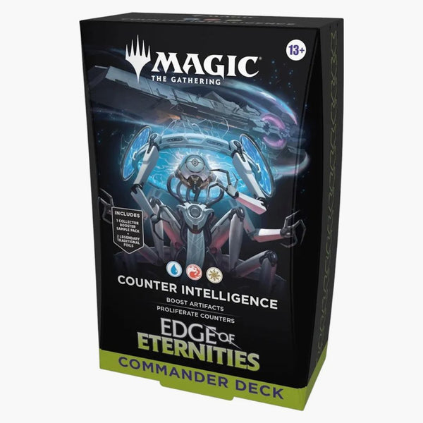 2025 Magic: The Gathering Edge Of Eternities Counter Intelligence Commander Deck