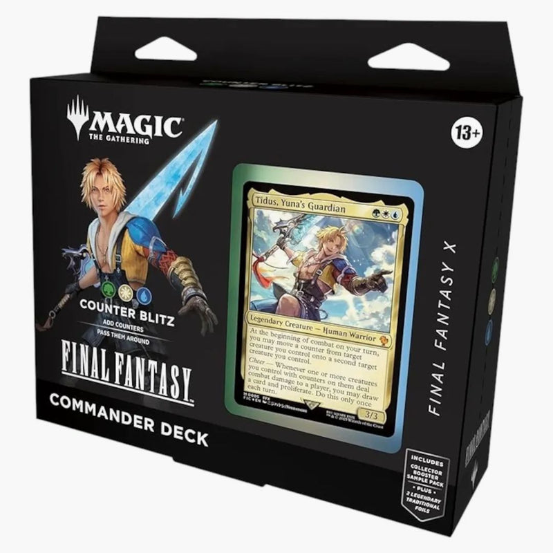 2025 Magic: The Gathering Final Fantasy Commander Deck Counter Blitz
