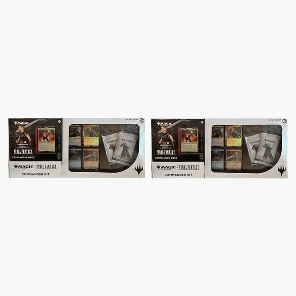 2025 Magic: The Gathering Final Fantasy Costco Commander Kit Bundle Box 2x Lot