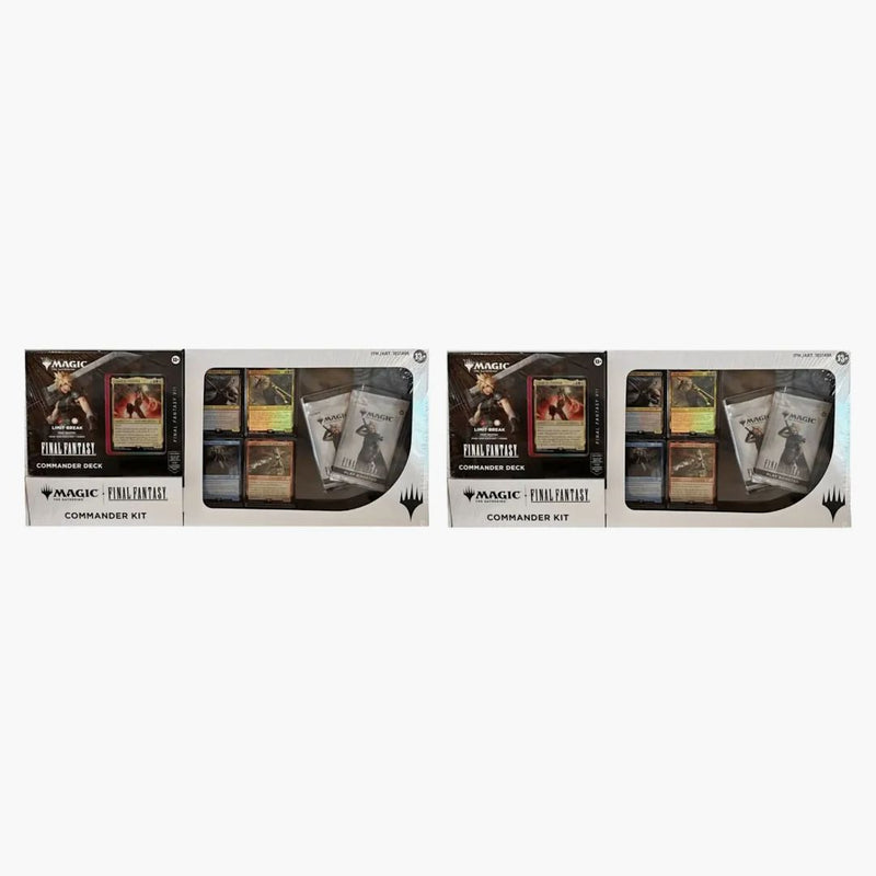 2025 Magic: The Gathering Final Fantasy Costco Commander Kit Bundle Box 2x Lot