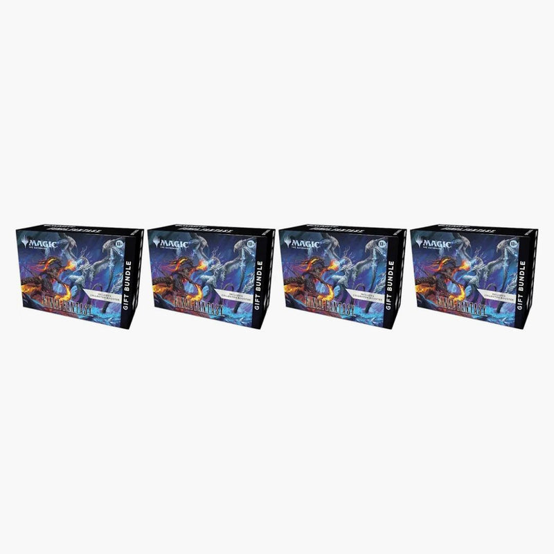 2025 Magic: The Gathering Final Fantasy Gift Bottle 4x Lot