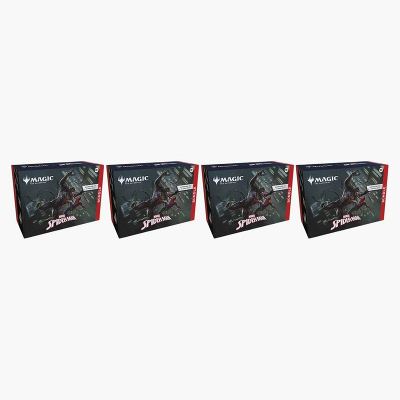 2025 Magic: The Gathering Marvel's Spider-man Bundle 4x Lot