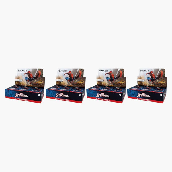2025 Magic: The Gathering Marvel's Spider-man Play Booster Box 4x Lot