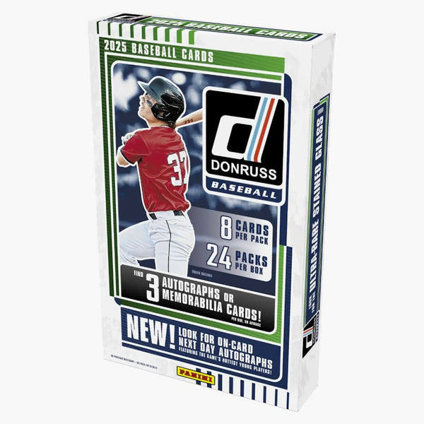 2025 Panini Donruss Mlb Hobby Box