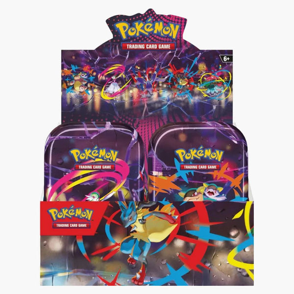 2025 Pokémon Mega Evolution Heroes Mini Tin (10 Tin Box)