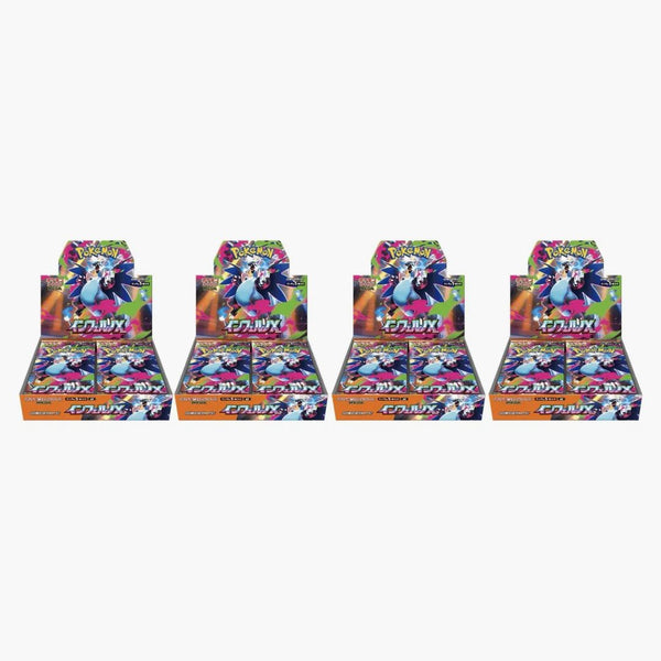 2025 Pokémon Mega Evolution Inferno Ex Mega Charizard X Booster Box (japanese) 4x Lot
