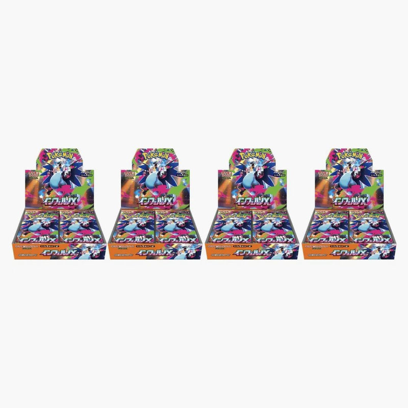 2025 Pokémon Mega Evolution Inferno Ex Mega Charizard X Booster Box (japanese) 4x Lot