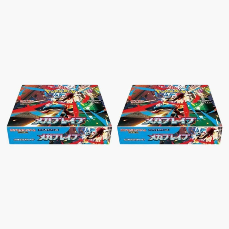 2025 Pokémon Mega Evolution Mega Brave Booster Box 2x Lot