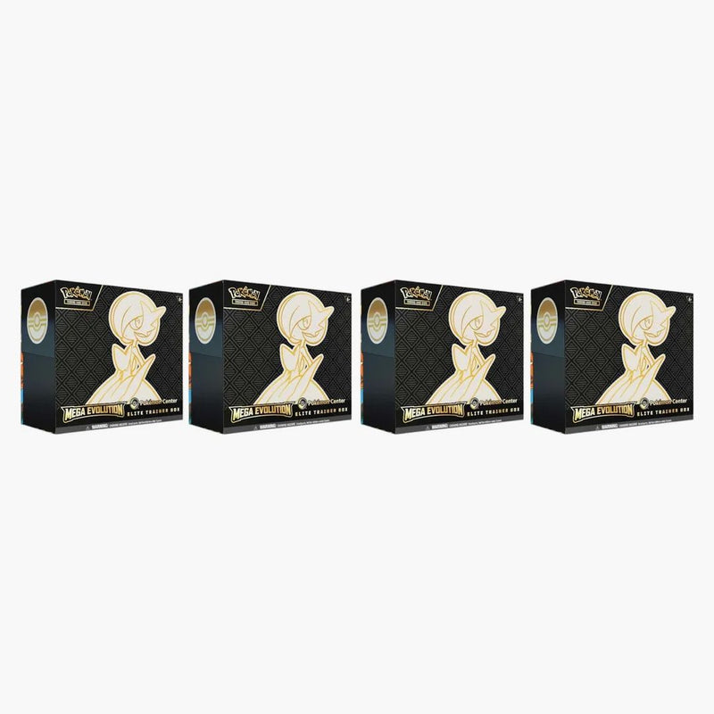 2025 Pokémon Mega Evolution Mega Gardevior Elite Trainer Box (pokemon Center) 4x Lot