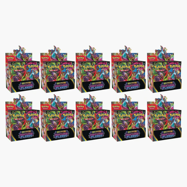 2025 Pokémon Mega Evolution Phantasmal Flames Booster Box 10x Lot