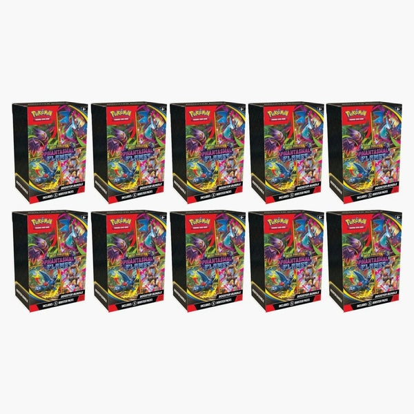 2025 Pokémon Mega Evolution Phantasmal Flames Booster Bundle 10x Lot