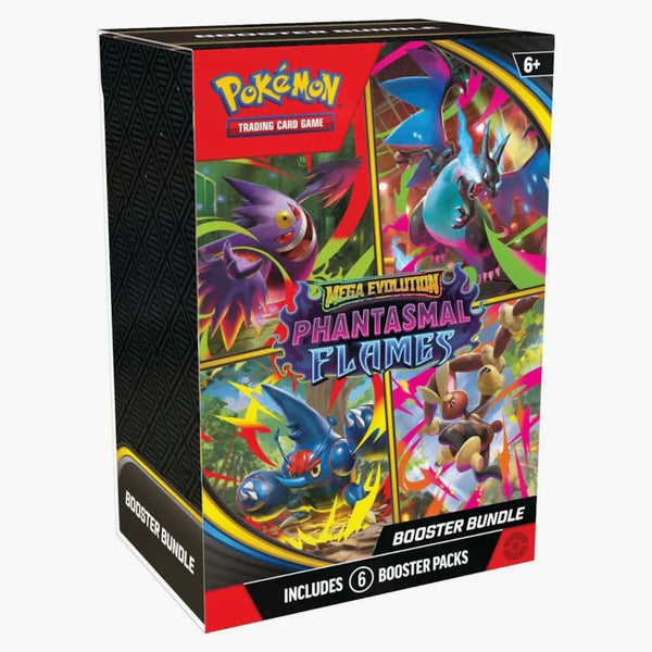 2025 Pokémon Mega Evolution Phantasmal Flames Booster Bundle