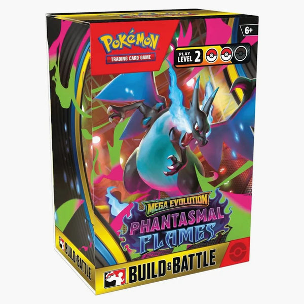 2025 Pokémon Mega Evolution Phantasmal Flames Build & Battle Box
