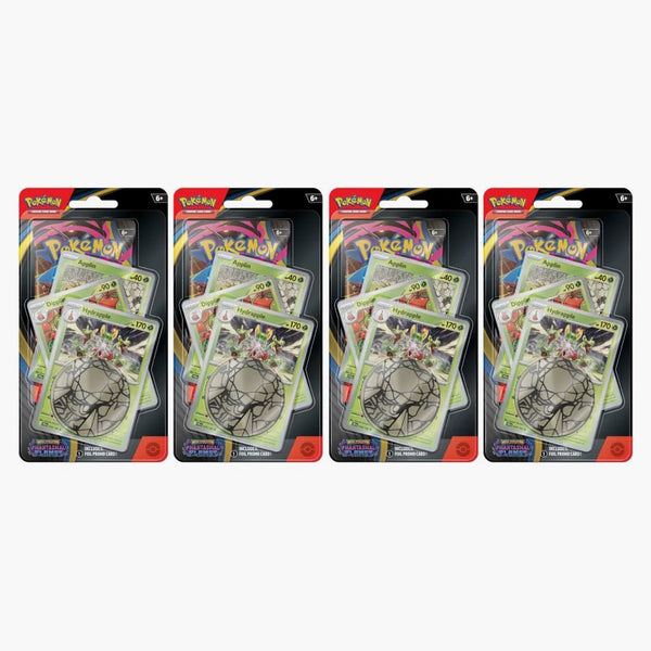 2025 Pokémon Mega Evolution Phantasmal Flames Hydrapple Blister Pack 4x Lot