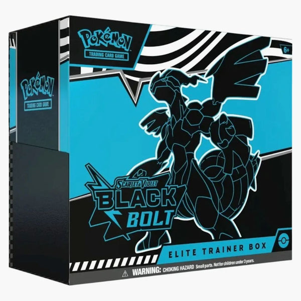 2025 Pokémon Scarlet & Violet Black Bolt Elite Trainer Box