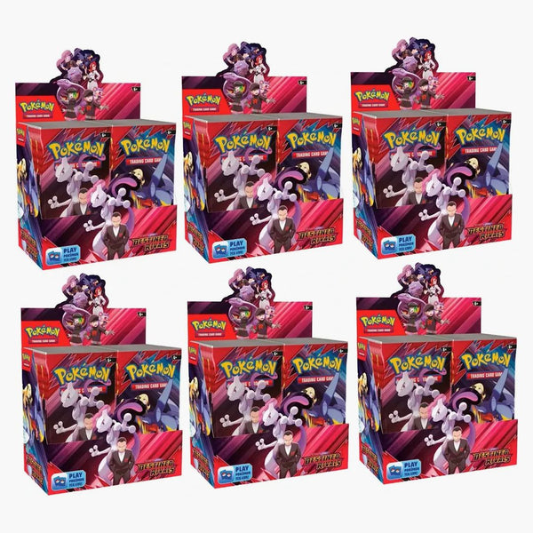 2025 Pokémon Scarlet & Violet Destined Rivals Booster Box 6x Lot