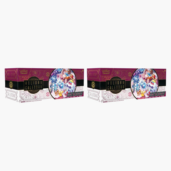2025 Pokémon Scarlet & Violet Holiday Calendar Box 2x Lot