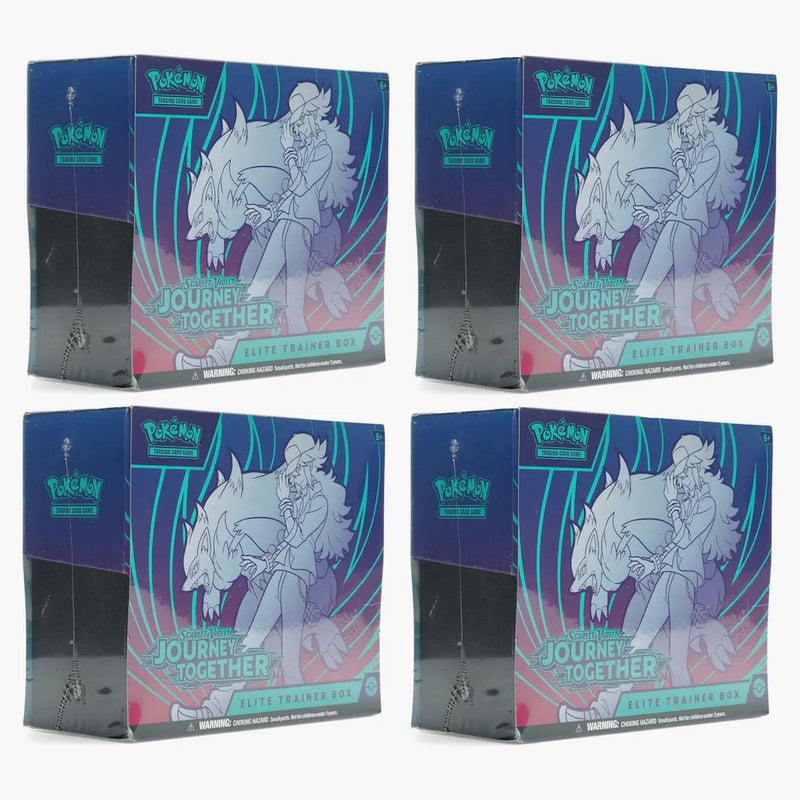 2025 Pokémon Scarlet & Violet Journey Together Elite Trainer Box 4x Lot
