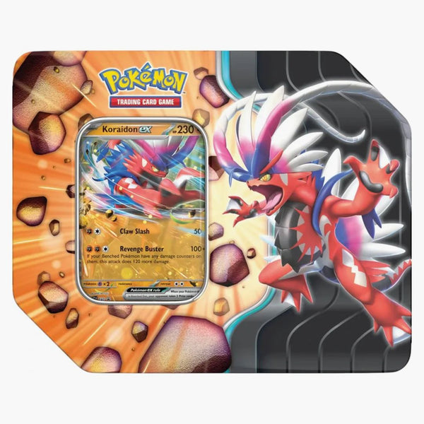 2025 Pokémon Scarlet & Violet Journey Together Koraidon Ex Slashing Legends Tin