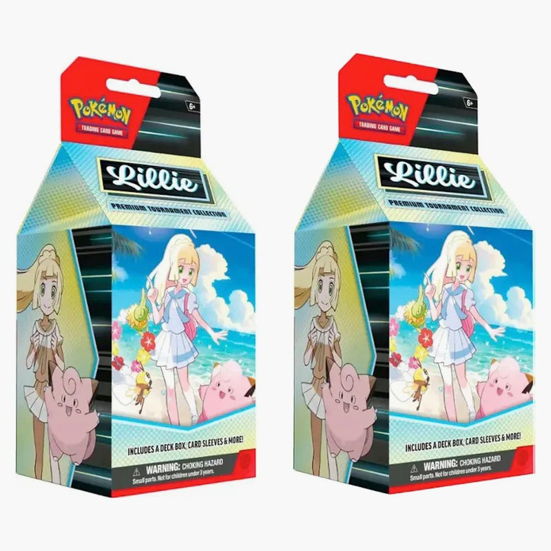 2025 Pokémon Scarlet & Violet Journey Together Lillie Premium Tournament Collection 2x Lot