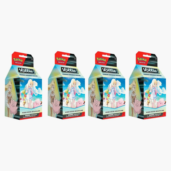 2025 Pokémon Scarlet & Violet Journey Together Lillie Premium Tournament Collection 4x Lot
