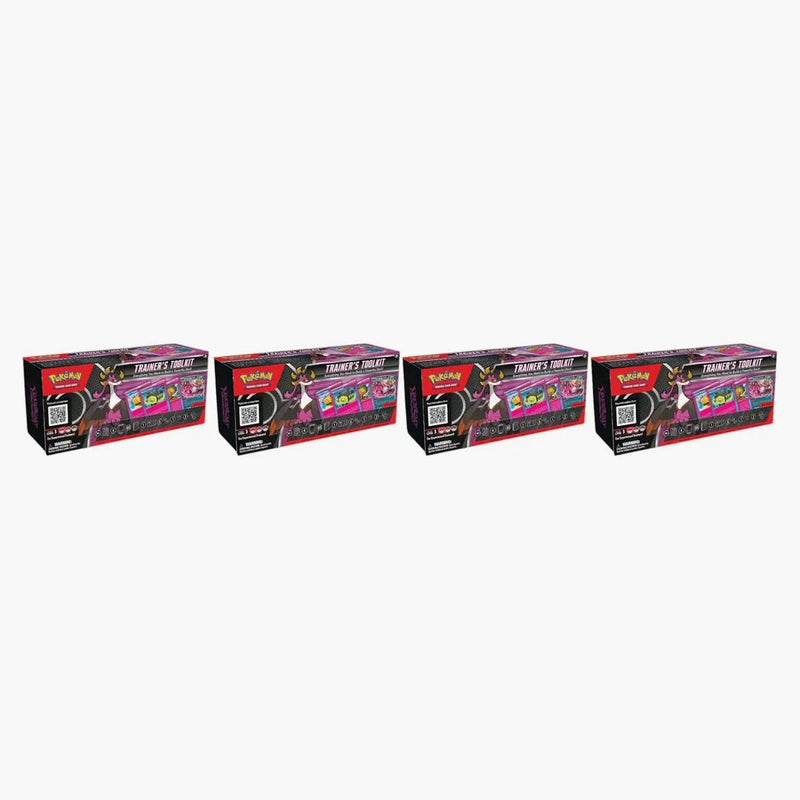 2025 Pokémon Scarlet & Violet Trainer's Tool Kit Box 4x Lot