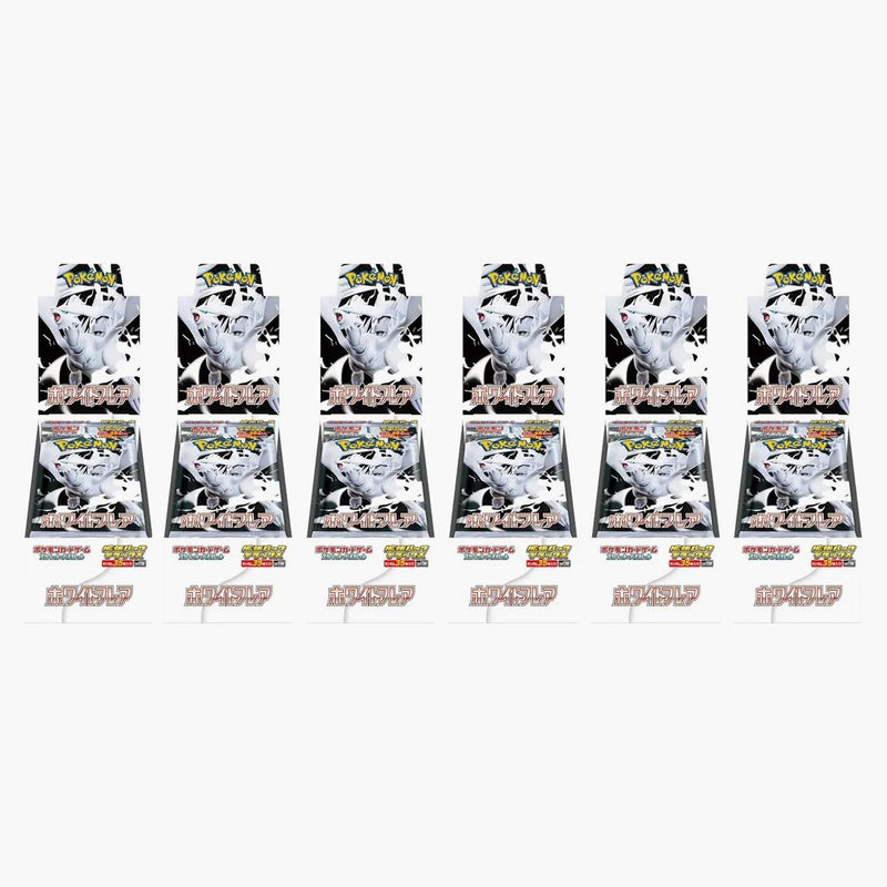 2025 Pokémon Scarlet & Violet White Flare Deluxe Box 6x Lot (japanese)
