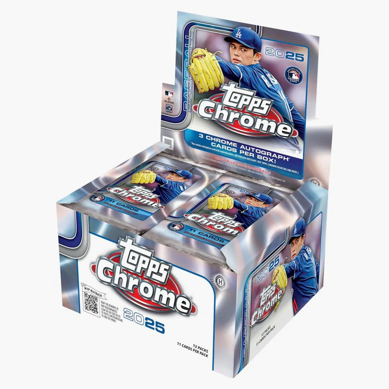 2025 Topps Chrome Baseball Hobby Jumbo Box