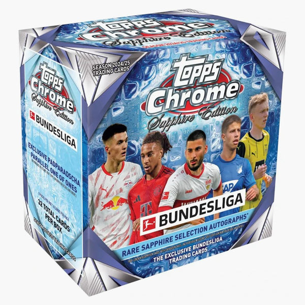 2025 Topps Chrome Sapphire Bundesliga Hobby Box