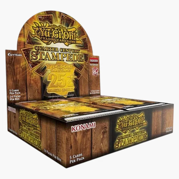 2025 Yu-gi-oh! Quarter Century Stampede Booster Box