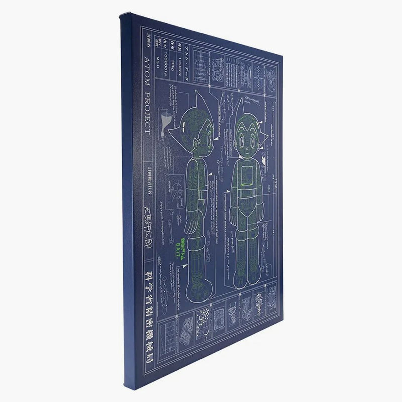 Astro Boy X Bait Blueprint Canvas
