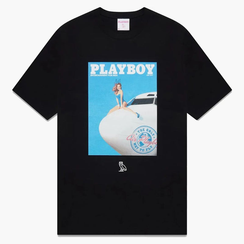 OVO X Playboy Air Playboy T-Shirt Black