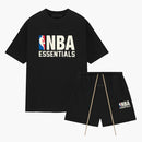 Fear of God Essentials NBA Black - Summerset (T-Shirt & Short)