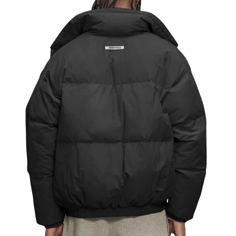 Fear Of God Essentials Puffer Jacket Black