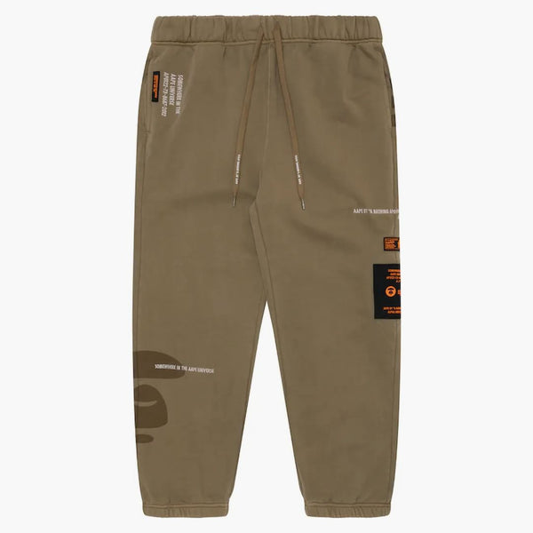 BAPE X ALPHA INDUSTRIES WASHED PANSPANT BEIGE