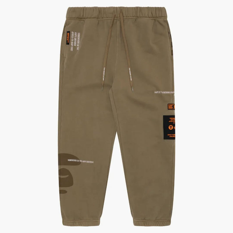 BAPE X ALPHA INDUSTRIES WASHED PANSPANT BEIGE