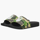 A Bathing Ape Abc Camo Slide Green