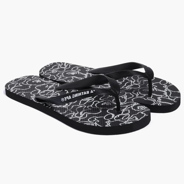En bada ABC Neon Camo Beach Sandal Black