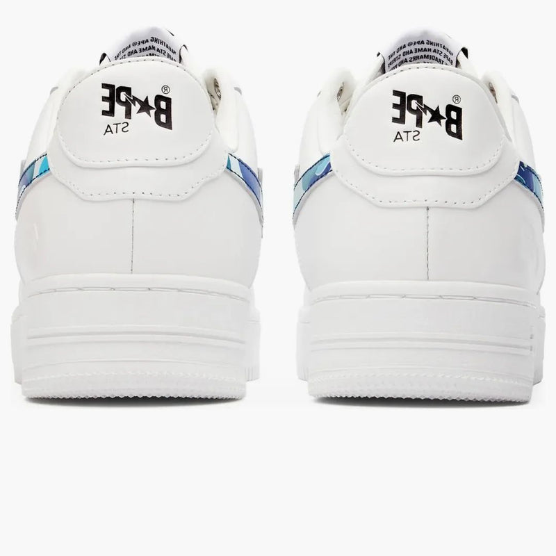 Kąpiel małpa bape sta Low ABC Camo White Blue (2022)