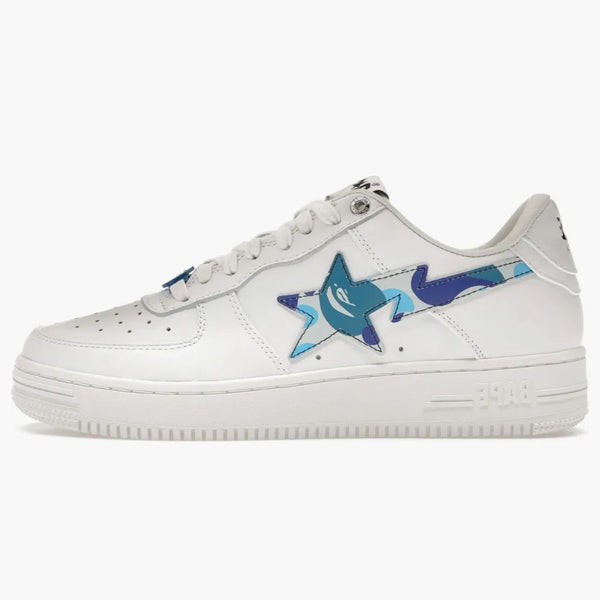 A Bathing Ape Bape StA Low ABC Camo White Blue (2022)