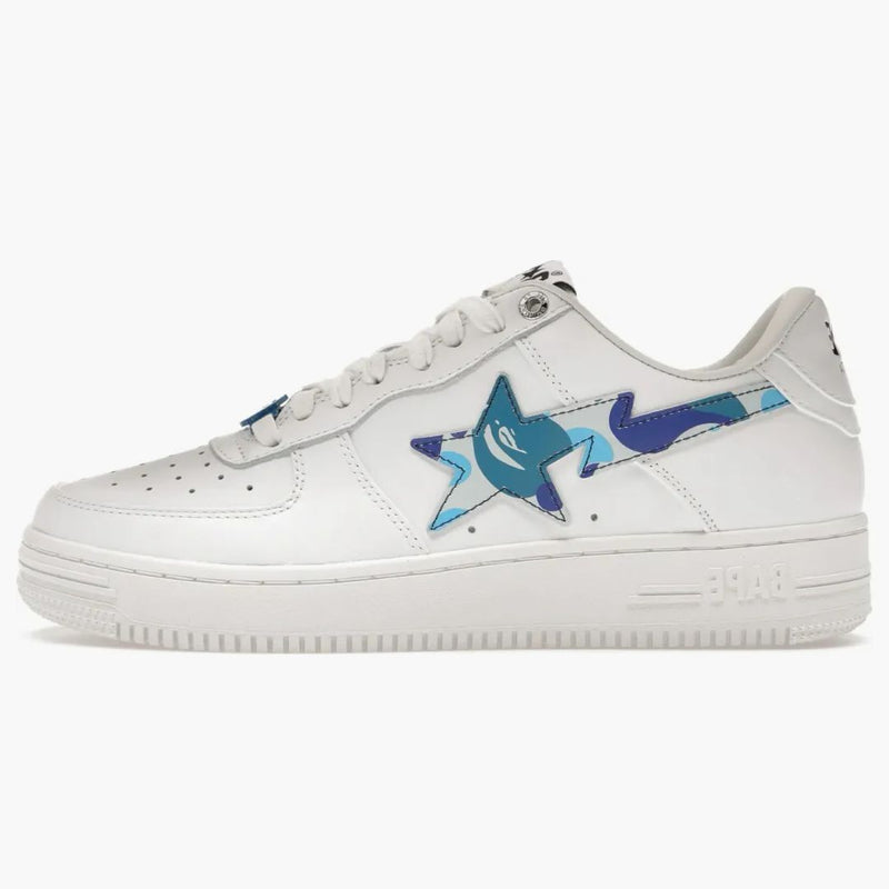 Kąpiel małpa bape sta Low ABC Camo White Blue (2022)