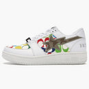 A Bathing Ape Bape StA Low Coach White