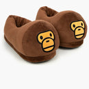A Bathing Ape Baby Milo Home Slides Brown